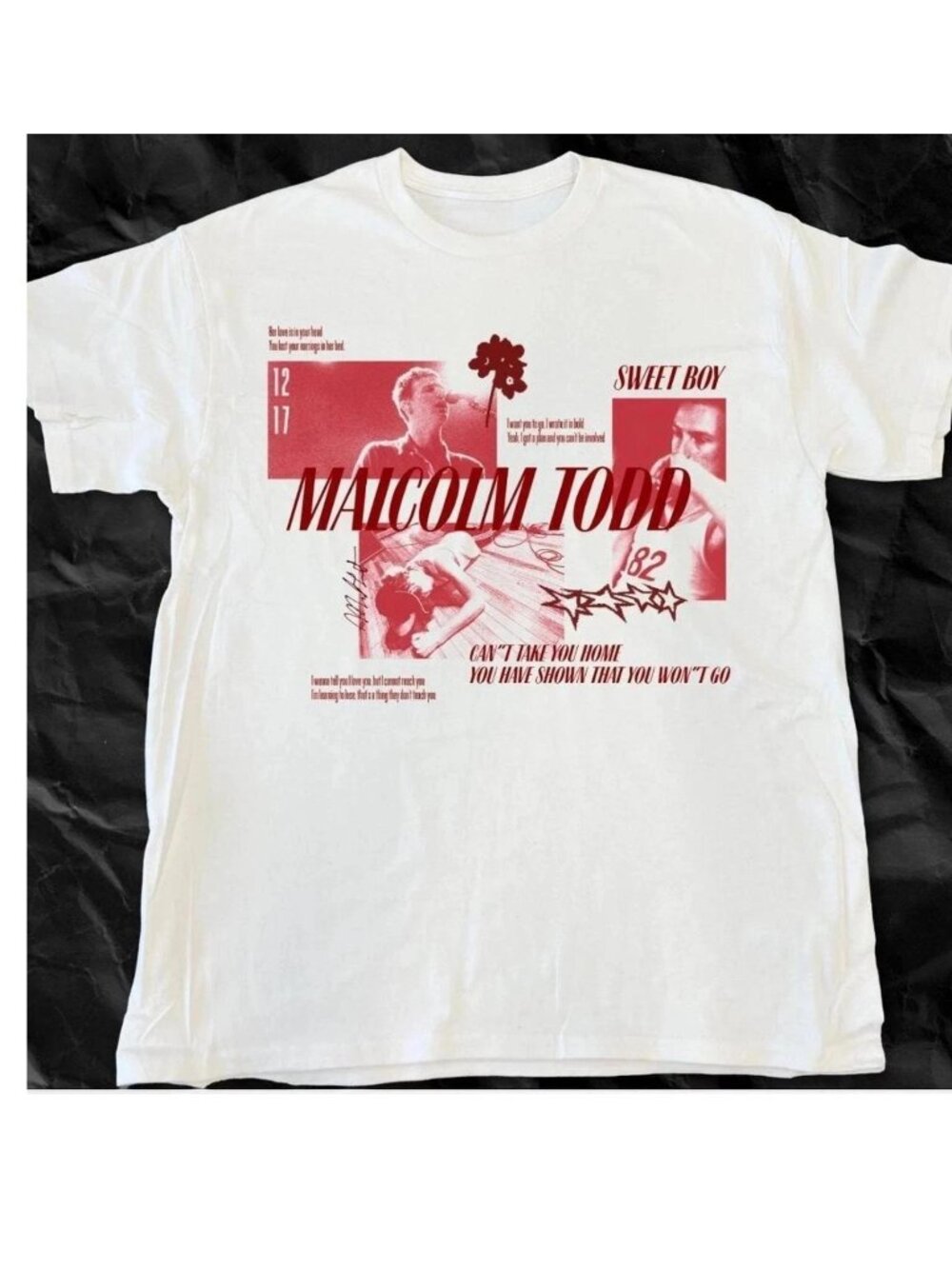 Malcolm Todd Sweet Boy Retro Graphic Unisex T-Shirt